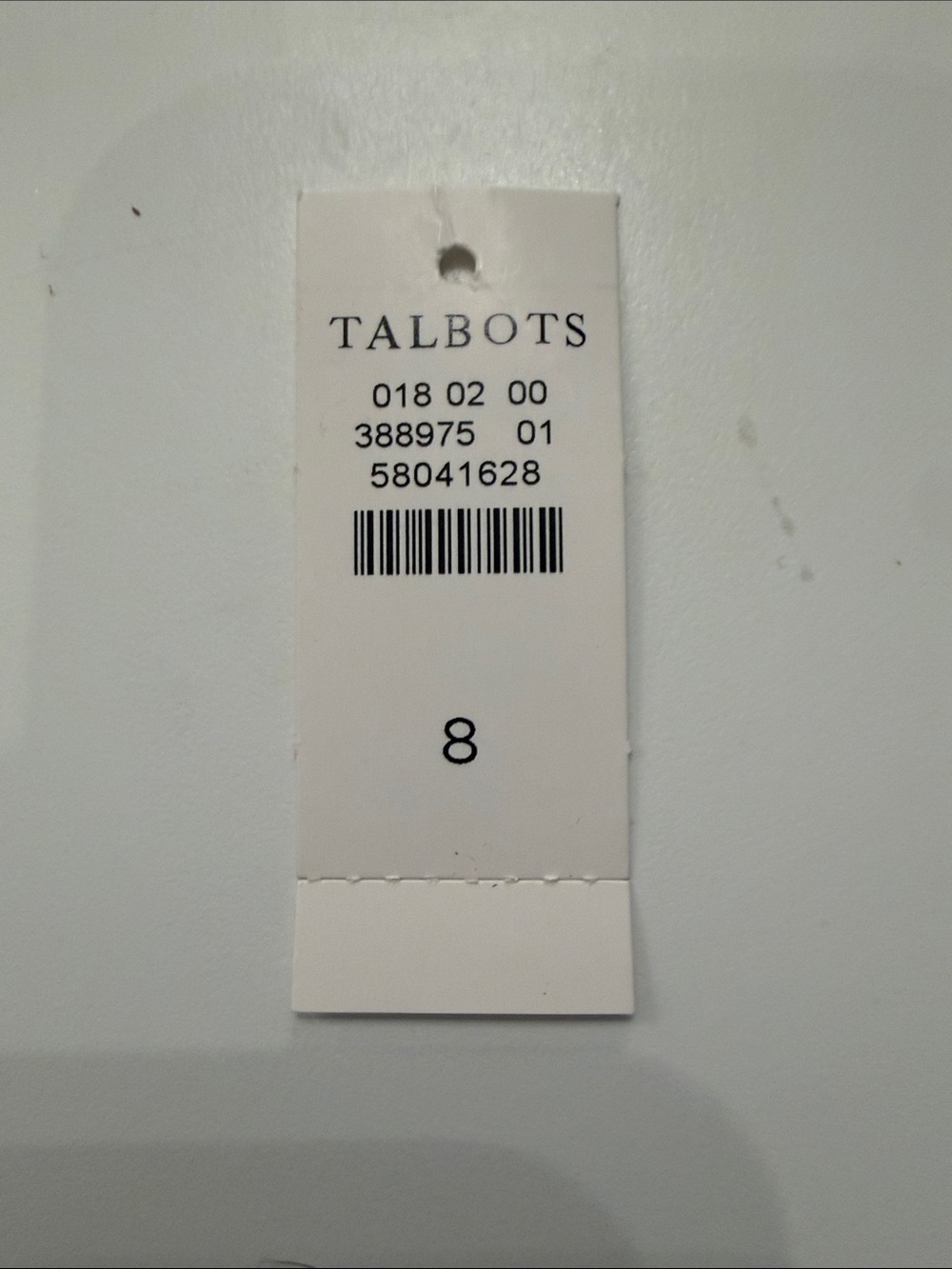 TALBOTS SIZE 8 DENIM FIT & FLARE SKIRT - LA JOLLA WASH - Excellent Condition - Picture 7 of 7